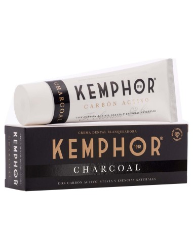 Kemphor 1918 Crema Dental Blanqueadora Charcoal, 75 Ml