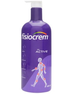 Fisiocrem Gel Active Formato Ahorro, 600 Ml