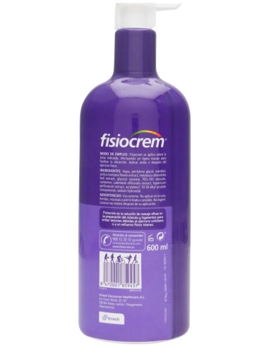 Fisiocrem Gel Active Formato Ahorro, 600 Ml