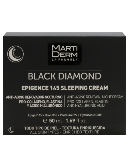 Martiderm Black Diamond Epigence 145 Sleeping Cream, 50 Ml