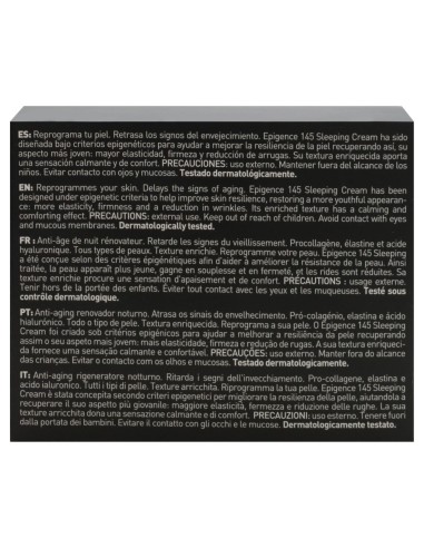 Martiderm Black Diamond Epigence 145 Sleeping Cream, 50 Ml