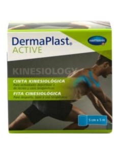 Dermaplast Active Cinta Kinesiológica Azul 5 M, 1 Ud