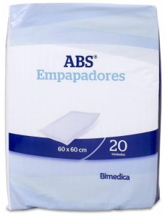 Abs Empapador Desechable 60X60 Cm, 20 Uds