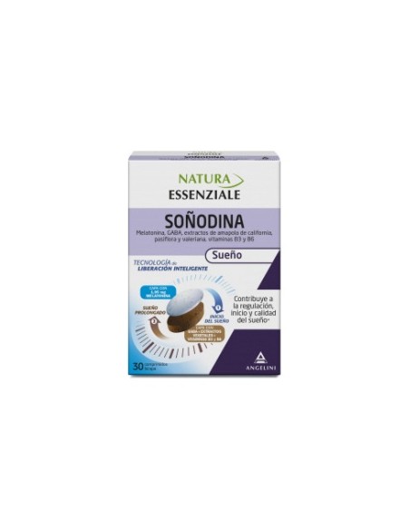 Angelini Natura Soñodina 30 Comprimidos Bicapa