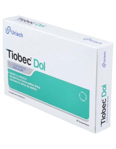 Tiobec Dol, 20 Comprimidos