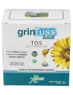 Aboca Grintuss Adulto Tos Seca Y Productiva, 20 Comprimidos