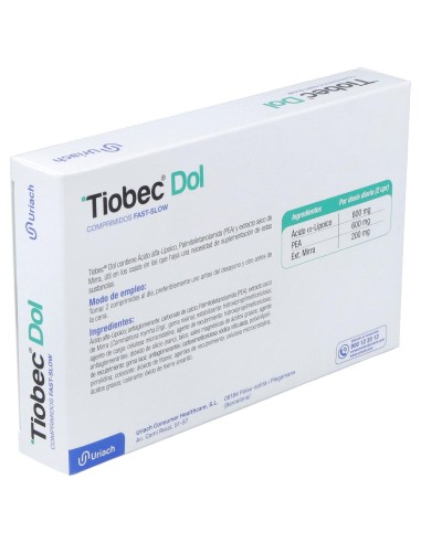Tiobec Dol, 20 Comprimidos