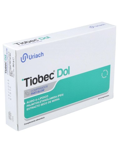 Tiobec Dol, 20 Comprimidos