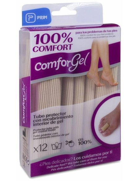 Comforgel Tubo Protector Gel 2,5 Cm, 12 Uds