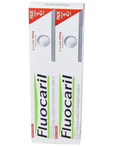 Duplo Fluocaril Bi-Fluoré Blanqueante, 2 Unidades