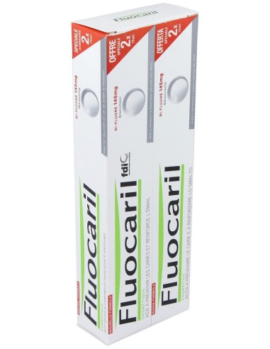 Duplo Fluocaril Bi-Fluoré Blanqueante, 2 Unidades