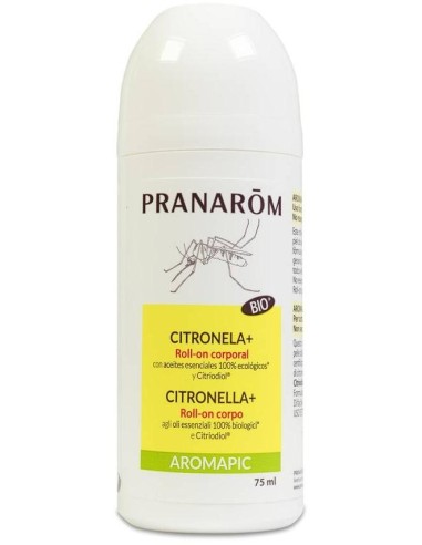 Pranarôm Aromapic Citronela+ Roll-On Corporal Bio 75Ml