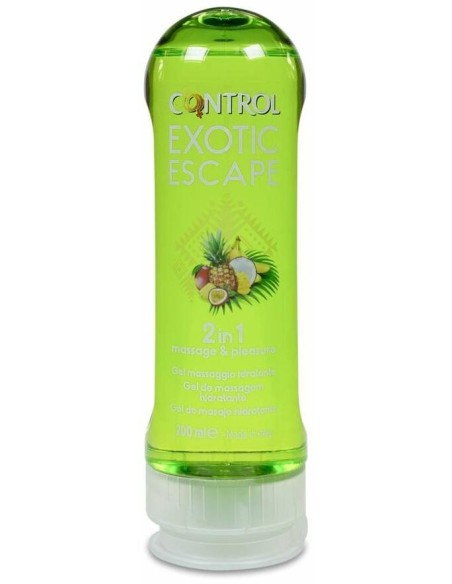 Control Massage Y Pleasure Gel Exotic Escape, 200 Ml