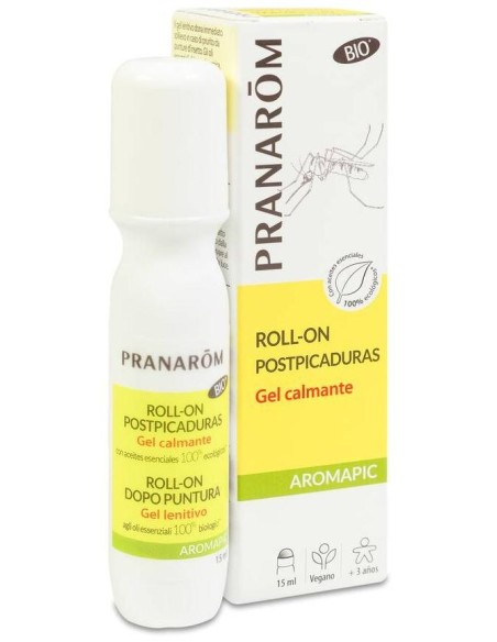 Pranarôm Aromapic Roll-On Postpicaduras Gel Calmante Bio 15Ml