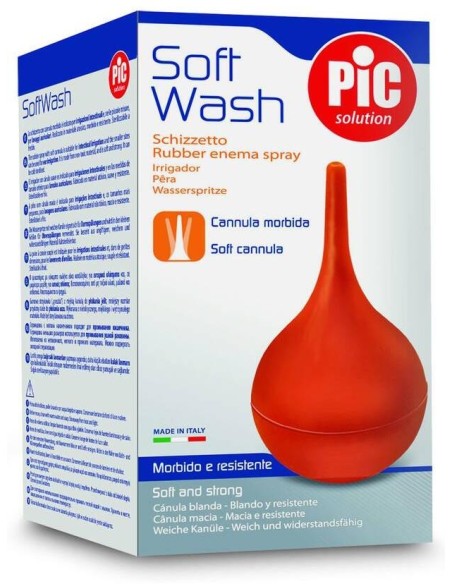 Pic Solution Soft Wash Pera Con Cánula Suave, Nº 06, 1 Ud