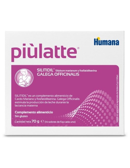 Humana Piulatte 14 Sobres 5 Gr