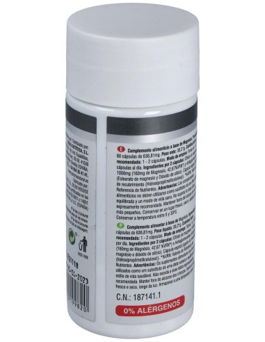 Nueva Dietetica Magnesio 537 Mg, 60 Cápsulas