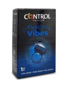 Control Pleasure Vibes Anillo Vibrador, 1 Ud