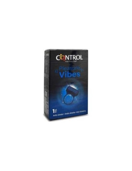 Control Pleasure Vibes Anillo Vibrador, 1 Ud