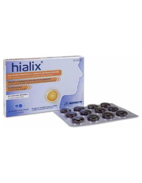 Hialix Pastillas Para Chupar 24Pastillas
