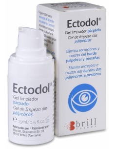 Ectodol Gel Limpiador De Párpados, 15 Ml