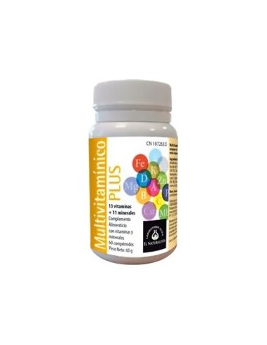El Naturalista Multivitamínico Plus 60Comp