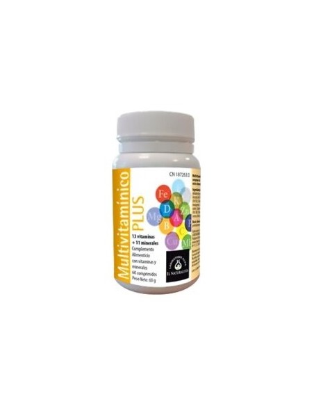 El Naturalista Multivitamínico Plus 60Comp