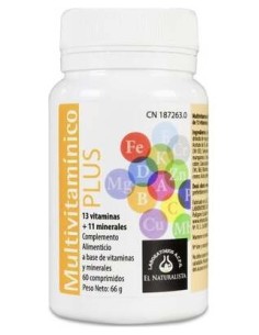 El Naturalista Multivitamínico Plus 60Comp 2