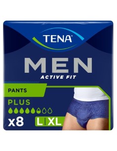 Tena Men Pants Active Fit Talla L, 8 Uds