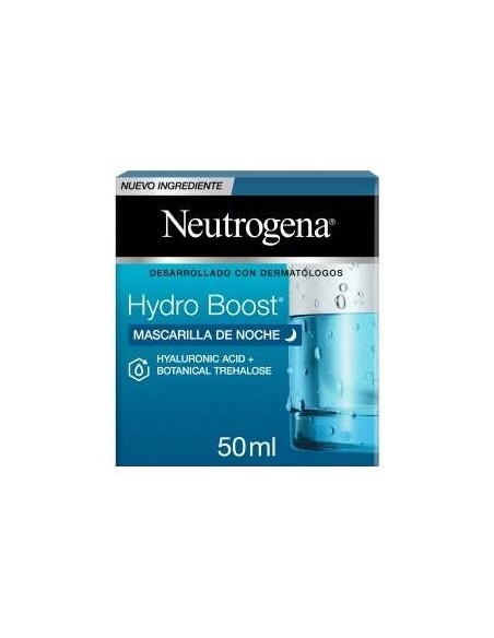 Neutrogena Hydro Boost Mascarilla De Noche Hidratante, 50 Ml