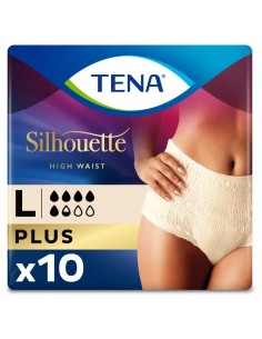 Tena Silhouette Crema Cintura Alta Braga T-L