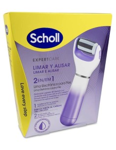 Scholl Velvet Lima Electrónica Exfoliante Para Pies, 1 Unidad