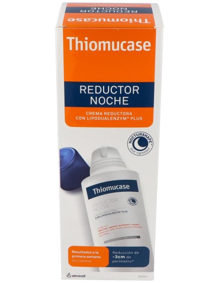 Thiomucase Crema Reductora De Noche, 500 Ml