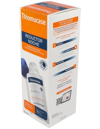 Thiomucase Crema Reductora De Noche, 500 Ml