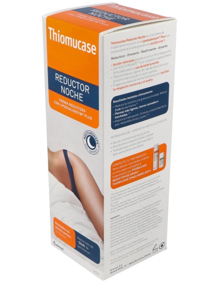 Thiomucase Crema Reductora De Noche, 500 Ml
