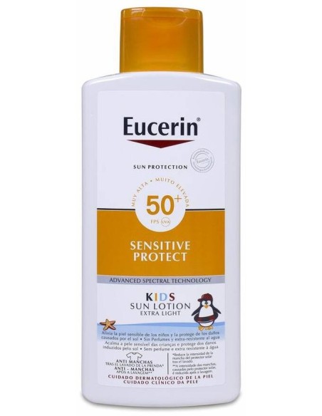 Eucerin Sun Lotion Sensitive Protect Kids Fps 50+, 400 Ml