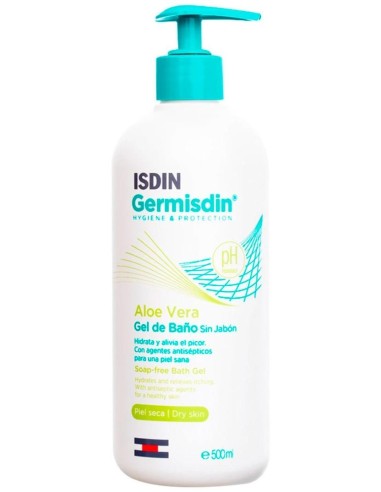 Isdin Hygiene Germisdin Aloe Vera Gel De Baño Syndet 500Ml