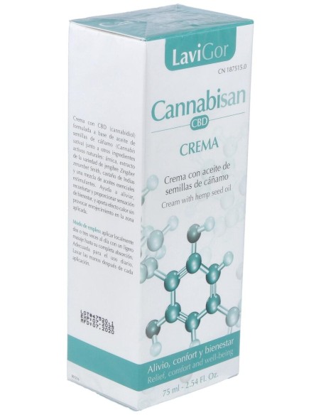 Lavigor Cannabisan Crema 75Ml