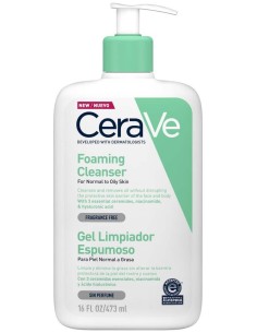 Cerave Gel Limpiador Espumoso, 473 Ml