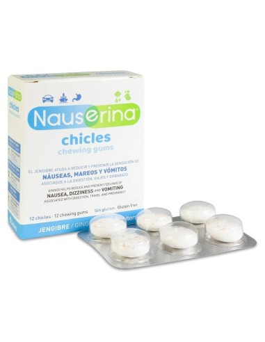 Deiters Nauserina Chicles, 12 Uds