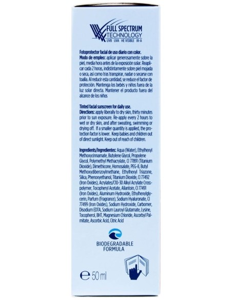 Isdin Fusion Water Color Medium Fotoprotector Spf 50, 50 Ml