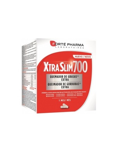 Forté Pharma Xtraslim 700 Quemador De Grasas, 120 Uds