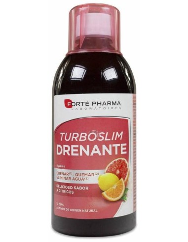 Forté Pharma Turboslim Drenante Cítricos, 500 Ml