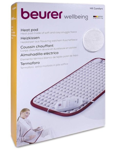 Beurer Hk Comfort Almohadilla Eléctrica Suave, 1 Ud
