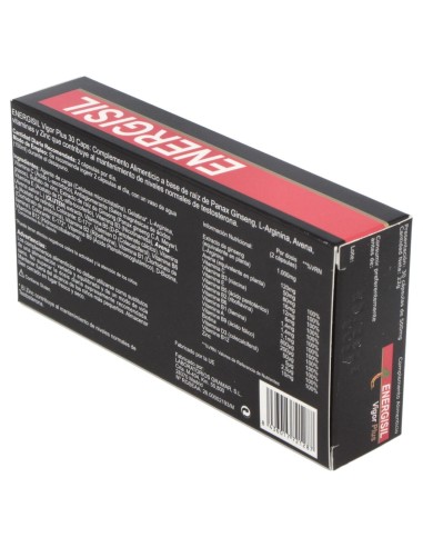 Energisil Vigor Plus (Ginseng+Arginina) 30Cap.