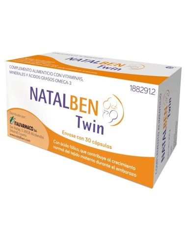 Natalben Twin 30 Capsulas