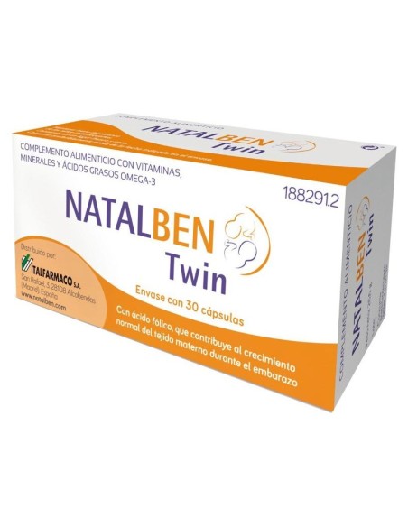 Natalben Twin 30 Capsulas