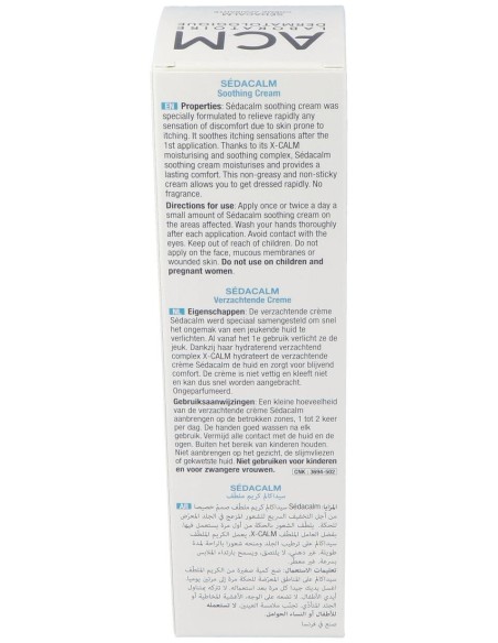 Acm Sédacalm Crema Calmante, 120 Ml