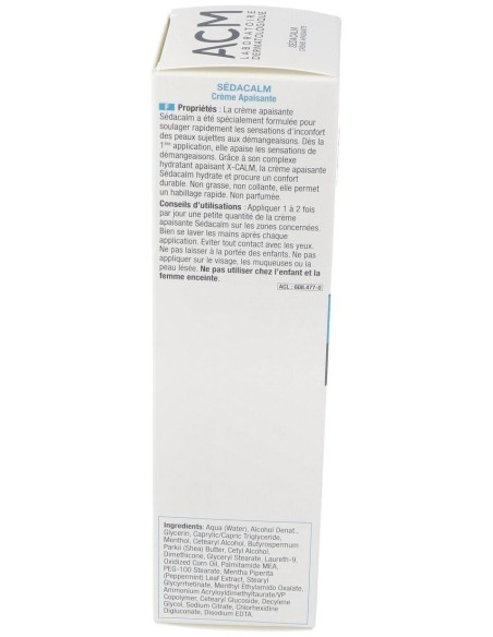 Acm Sédacalm Crema Calmante, 120 Ml