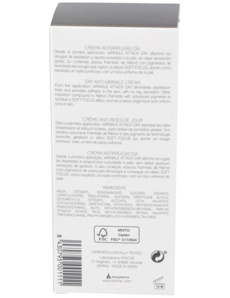 Atache Vital Age Crema Antiarrugas De Día, 50 Ml